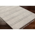 thumbnail image 3 of Livabliss Palermo Global Striped Area Rug,9'2" x 12',Grey/Black, 3 of 3