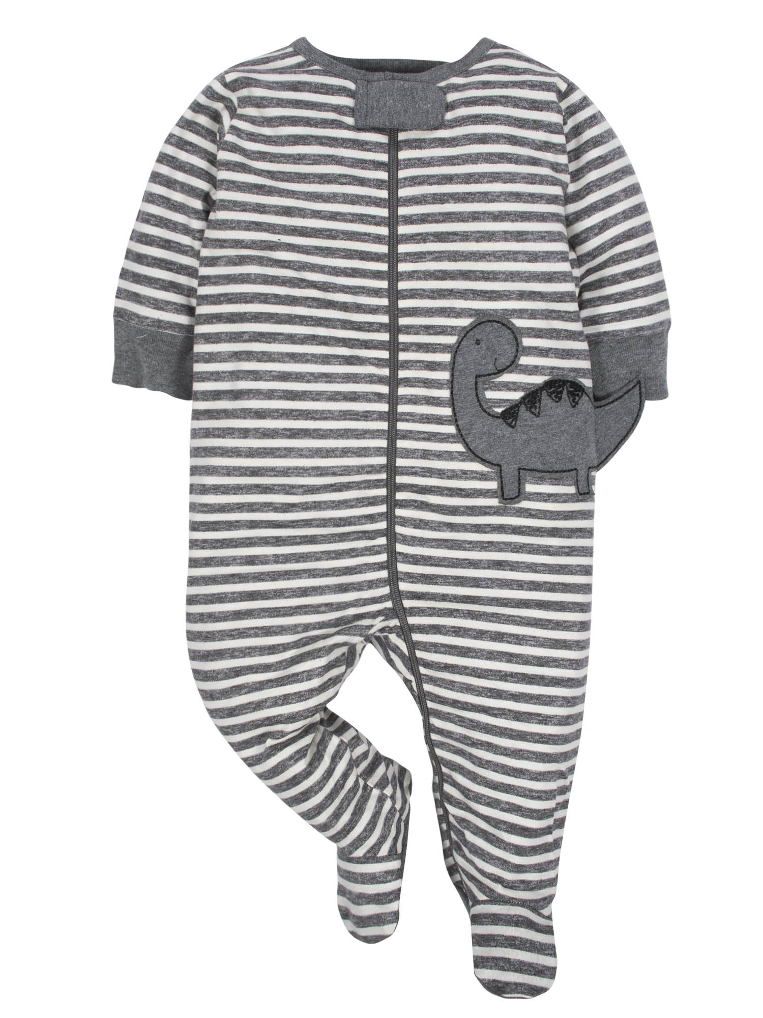 Gerber Baby Boy Organic Pajamas Sleep 'N Play Sleepers, 4-Pack - image 4 of 7