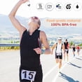 thumbnail image 5 of BPA-fria vattenflaskor Flask läckagesäker för löpning Hydreringsbälte Fanny Packs 170 250 280 mL för Triathlon Marathon Vandring Cykling, 5 of 5