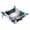 Green, variant on Mr. MJs Trading AG-45737-13x9 13 x 9 in. Ribbed Table Runner with Tassels Wood Navy