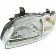 thumbnail image 3 of For Nissan Sentra 2002 2003 Headlight Assembly CA/GXE/XE Model Chrome Bezel Pair Driver and Passenger Side Chrome DOT Certified NI2502149 + NI2503149, 3 of 4