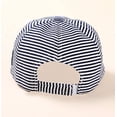 thumbnail image 5 of Kernelly Baby Boy Baseball Cap Striped Sunhat Letter Sun Protection Hat, 5 of 7