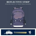 thumbnail image 5 of FORMRS Unisex School Backpack 17" Student Travel Bag with Laptop Compartment, Black Cat Walking, 5 of 7