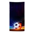 thumbnail image 2 of Soccer Beach Towel Oversized Quick Dry Bath Towels Gift Thick Sand Free Beach Towels for Kids Adult Travel Pool Swimming Camping, 2 of 6
