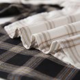 thumbnail image 4 of JUMEYU Toddler Button Down Shirt Boy's Flannel Plaid Shirt Long Sleeve Button Down Shirt Lapel Shacket Fall Fashion Jacket 1T 2T (Black,1-2 Years), 4 of 9