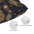 thumbnail image 3 of Honeii Dreamcatcher With Mandala Print Pillow Cases,Plush Throw Pillow Covers,Decorative Pillowcase for Sofa, Couch, Living Room-16"x24", 3 of 6