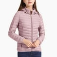 thumbnail image 5 of Quilted Jackets For Women Sevevn Women's Winter Coat Lightweight Puffer Hooded Jacket Quilted Short Down Coat, 5 of 6