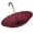 Burgundy, variant on Large Umbrella Durable Metal Frame Canopy Wind Resistant For Outdoor