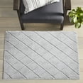 thumbnail image 2 of Better Homes & Gardens, 30" x 46" Diamond Grey Rabbit Faux Fur Accent Rug, 2 of 5