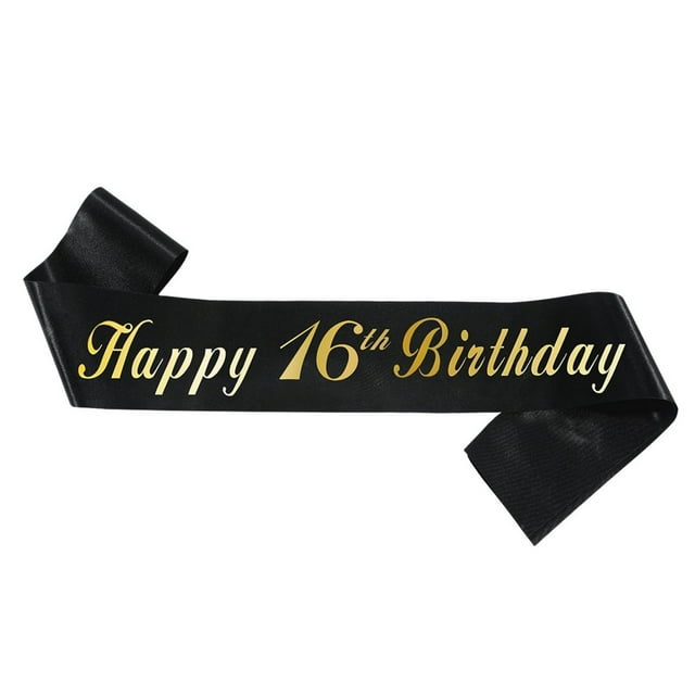 Hbdhejl Party Celebration Shoulder Strap For Birthdays Elegant Satin Design Durable Polyester Construction Perfect For Events Complete With 1Pc Shoulder Strap