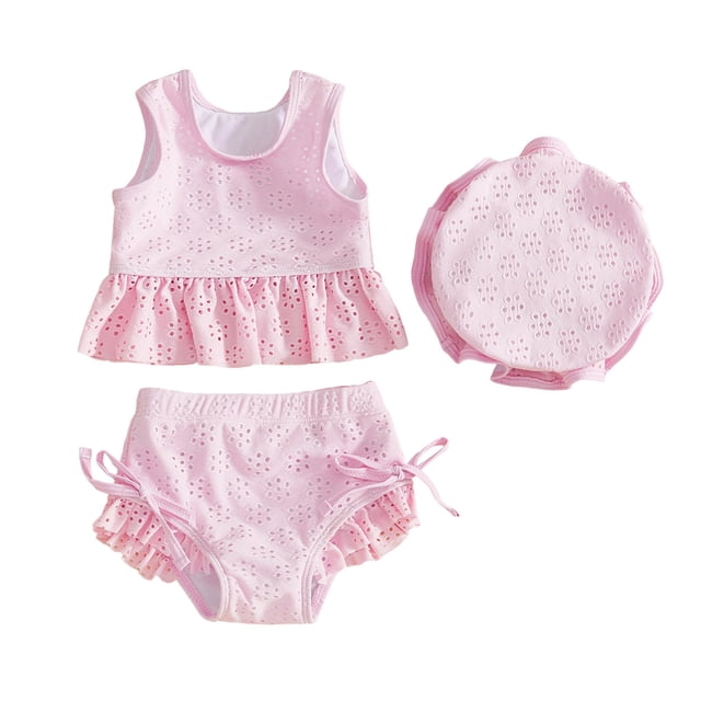 Swimsuits Two Piece Bikini Sets Kids Bathing Suits Summer Swimwear 18-24 Months