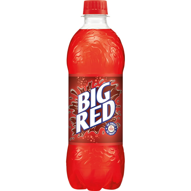 Big Red Soda Bottles, 6 bottles / 16.9 fl oz - Kroger