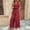 Red, variant on Hueook Womens Jumpsuit for Women Casual Casual Sleeveless V-neck Wide-leg with Pockets Drawstrin Pants Light Blue XL