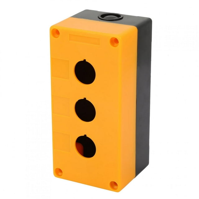 Electrical Junction Box BX3 22mm Three Hole Push Button Switch Control Protective Box ABS Case Waterproof