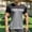 Black1, variant on Kojanyu Men's Color Block Raglan Short Sleeve T Shirt, Lightweight Breathable Polyester Casual Sports Crewneck Top, Sizes S-3XL