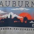 thumbnail image 5 of Men's Gray Auburn Tigers Comfort Colors Campus Scenery T-Shirt, 5 of 5