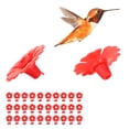 thumbnail image 4 of Hummingbird Feeder Flowers, 30 Set Safe Feeding Port Replacement Compatible Bright Colors  For Garden Red,White,Yellow, 4 of 8
