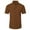 Brown, variant on Men's Casual Short Sleeve Shirts Lightweight Breathable Summer Dress Shirt for Daily Wear
