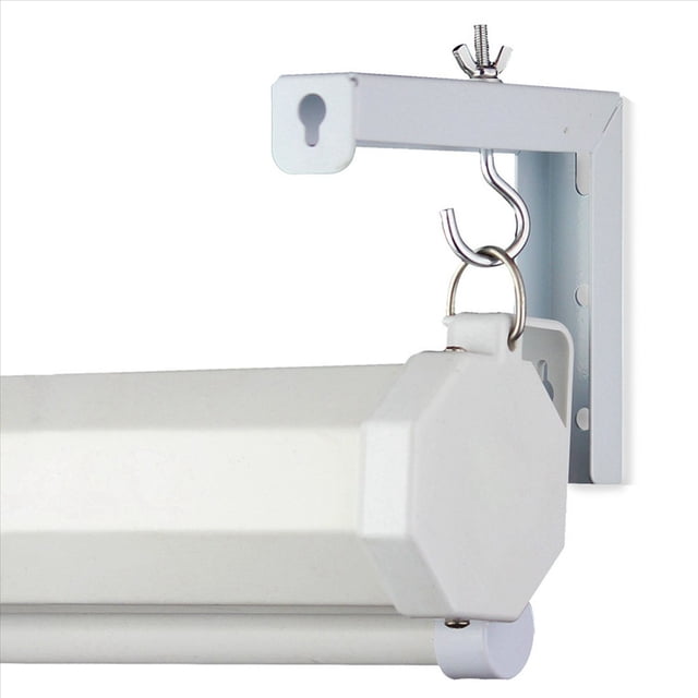 4Pcs Projector Curtain Hanger Projector Screen L-Bracket Mounting Hanger Holder Adjustable Extension Mount Stand