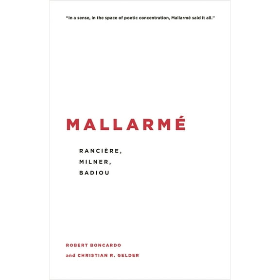 Insolubilia: New Work in Contemporary Ph Mallarmé: Rancière, Milner, Badiou, (Hardcover)