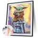thumbnail image 5 of Cuadros Decorativos Ölfarbe nach Zahlen Yoda Ausmalbild digital Ehuebsd Nuevos Originales, 5 of 5