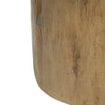 thumbnail image 6 of Christopher Knight Home Rustic 16.25" Side Table, Hand-Painted Faux Wood, Indoor/Outdoor, Light Brown, 6 of 7
