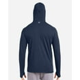thumbnail image 3 of Men's Carrollton Lightweight Hooded Pullover - CLASSC NAVY HTHR - 2XL, 3 of 6
