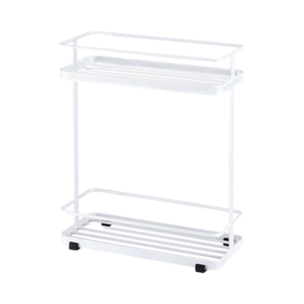 Yhmxh Decoración del baño Estante de almacenamiento para baño, lavabo, inodoro, baño, cocina, estantería móvil de pie Organizadores y almacenamiento de baño Accesorios de baño