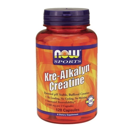Kre-Alkalyn Créatine NOW Foods 120 Caps