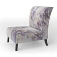 thumbnail image 3 of Designart « Purple Butterfly captivate Flight II » Fauteuil d'Appoint Rembourré à Animaux Violets - Fauteuil Moderne pour Salon, 3 of 7