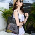 thumbnail image 1 of PENIKOKO Washable Mesh Grocery Bags Eco-friendly PVC Black 1Set, 1 of 6