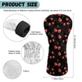thumbnail image 7 of Uorisanigo Cherry Print Golf Club Covers for Women Men, 3 Packs Golf Club Driver, Fairway Wood and Hybrid Head Cover, Headcovers Set Keep Clubs Dry and Clean, Funny Accessories, 7 of 7