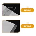 thumbnail image 3 of TEHAUX 8Ud Álbum Transparente Portátil Para Fotos Y Tarjetas Con Funda Plástica, 3 of 8