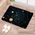 thumbnail image 5 of Constellation Non-Slip Polyester Floor Carpet Door Rugs - Machine Washable Kitchen Rug, 5 of 6