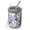 Pioneer Flower-2, variant on 12oz Coffee Tumblers Pioneer Flower Stainless Steel Vacuum Insulated Travel Tumbler Coffee Cups Mug with Lid and Straw with Cleaning Brush for Cold & Hot Drinks