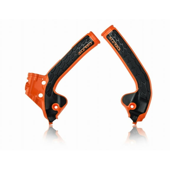 Acerbis 2686045225 X-Grip Frame Guard Orange/Black