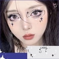 thumbnail image 1 of Cute Sweetheart Girl Makeup Face Sticker Love Powder Eye Blusher Face Tattoo Sticker Color Face, 1 of 8