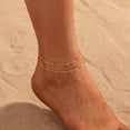 thumbnail image 4 of 1pcs Women's Anklet — Cute & Delicate Foot Jewelry, Adjustable Beach Accessory., 4 of 7