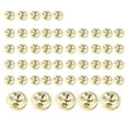 thumbnail image 2 of 50Pcs Christmas Bells Crafting Bells DIY Crafting Dog Bells Choker Bells Jewelry Making Bells for Festival Garland Home Decor Gold 26mm, 2 of 8