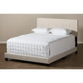 thumbnail image 7 of Baxton Studio Hampton Modern and Contemporary Light Beige Fabric Upholstered King Size Bed, 7 of 7