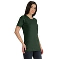 thumbnail image 2 of Inkmeso Womens Basic Crewneck Tshirt Short Sleeve Regular Fit Long Tee Workout Top, 2 of 8