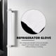 thumbnail image 3 of Handilla de la puerta del refrigerador del refrigerador del refrigerador de 2pcs de la cocina 2pcs para el protector antideslizante, 3 of 7