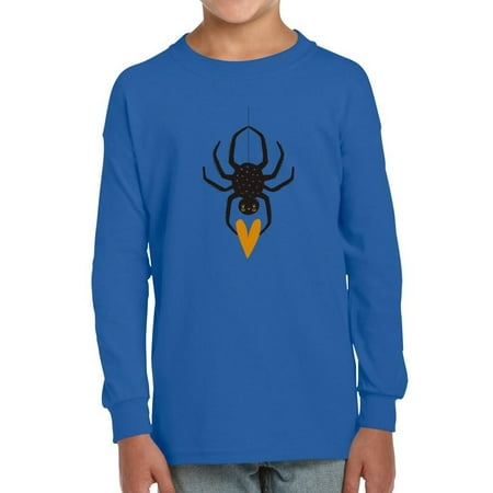 

Funny Cute Spider W Heart Long Sleeve Toddler -Image by Shutterstock 5 Toddler