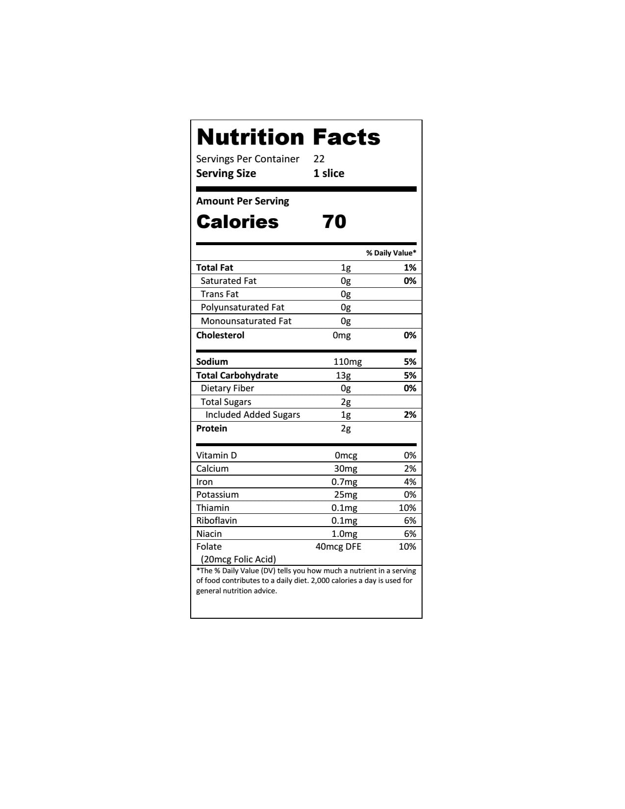 Sara Lee Potato Bread, 20 oz