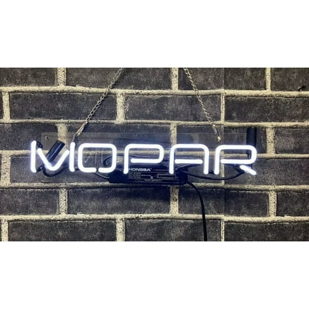 Queen Sense 14" Mopars Neon Sign Acrylic Man Cave Pub Bar Wall Decor Artwork Handmade Neon Light 114MPSW