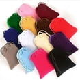 thumbnail image 3 of 10/50 Pcs Soft Fabric Vintage Solid Velvet Drawstring Gift Bags For Wedding Party Various Size Christmas Wedding Candy Gift Bag, 3 of 4