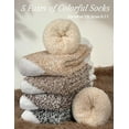 thumbnail image 5 of TEHOOK Warm & Cozy Gifts for Women, Fluffy Fuzzy Sock, Plush Sleeping Slipper Socks - Soft Warm Fabric, 5 of 10