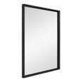 thumbnail image 3 of Hometrends Adler Wall Mount Framed Rectangular Mirror,  Black Grain Finish, Home Decor Mirror, Has Frame; 18x22in, 3 of 5