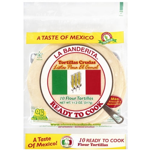 La Banderita Flour Tortillas, 10 Count