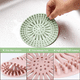 thumbnail image 3 of Tapón de pelo de silicona duradero, cubiertas de drenaje para ducha, fácil de instalar y limpiar, traje para bañera y baño, 3 of 5